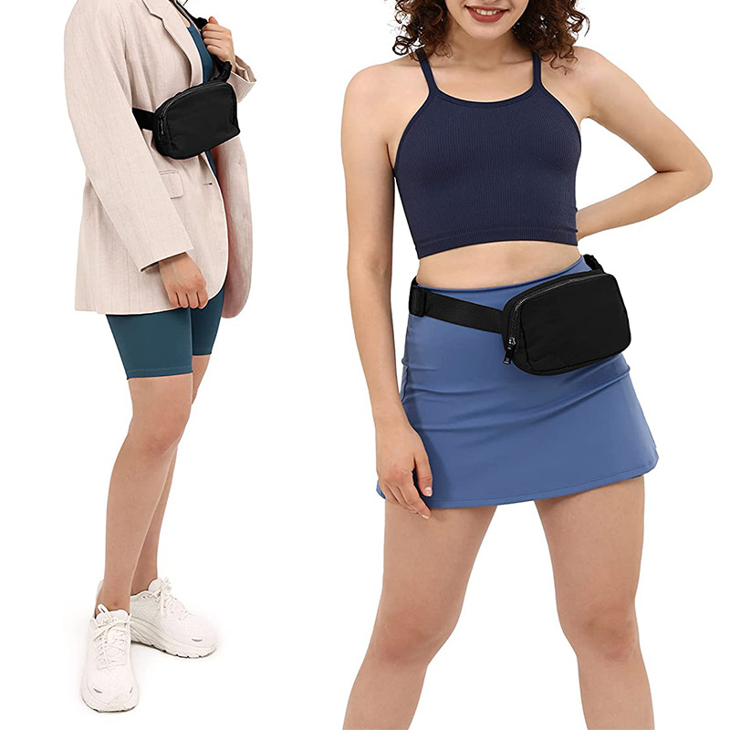 Picture of Lulu Cross-border Bag Waist Bag Nylon Waterproof Chest Bag Outdoor Sports Running Waist Bag Crossbody Waist Bag for Men and Women
