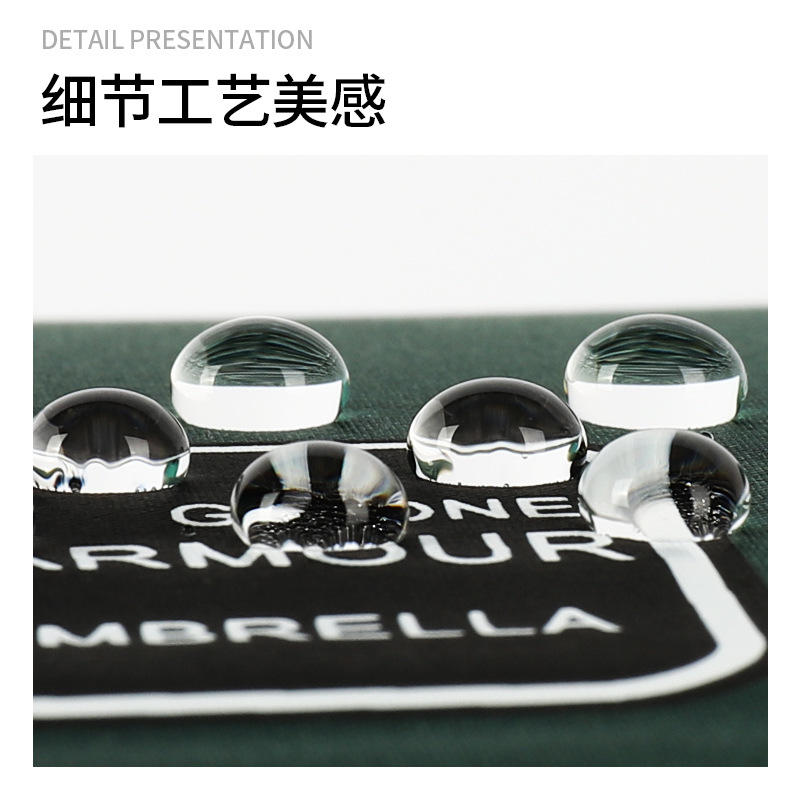 Picture of A large number of wholesale automatic umbrella women sunshade folding dual-use sun umbrella black rubber sunscreen customized advertising