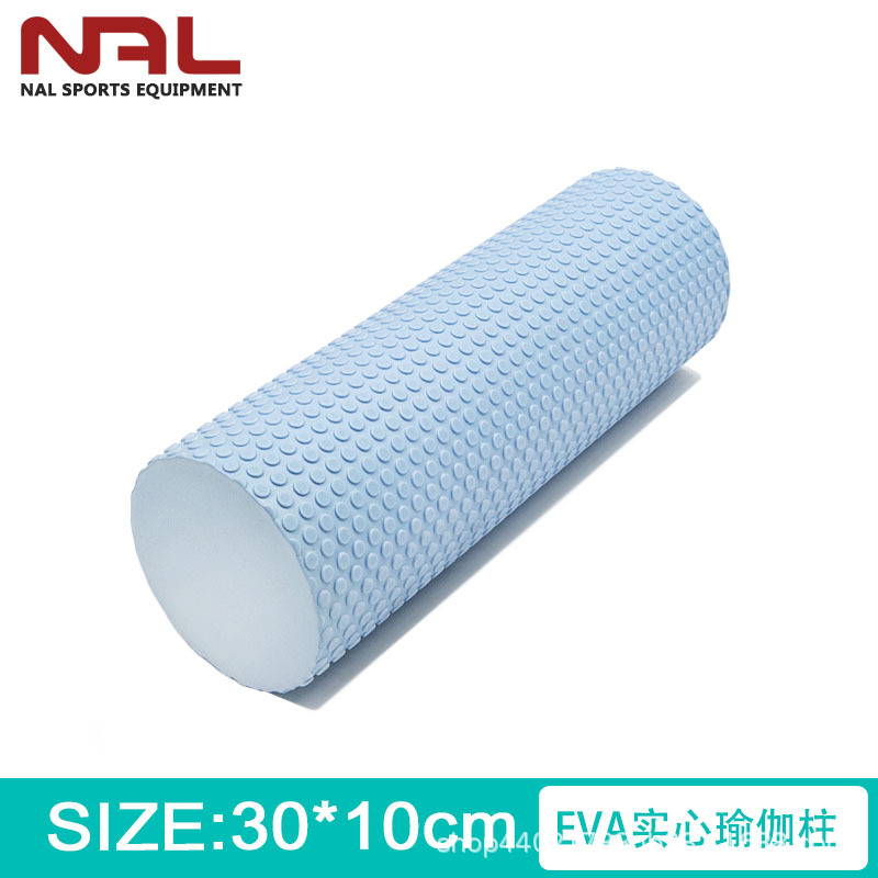 30 * 10CM solid yoga column foam shaft muscle massage relaxation massage roller EVA