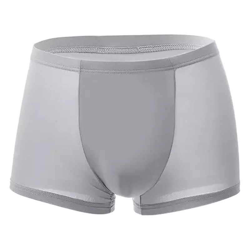 Manufacturers wholesale new men's ice silk underwear men's boxers ultra-thin breathable comfortable Youth summer boxer pants