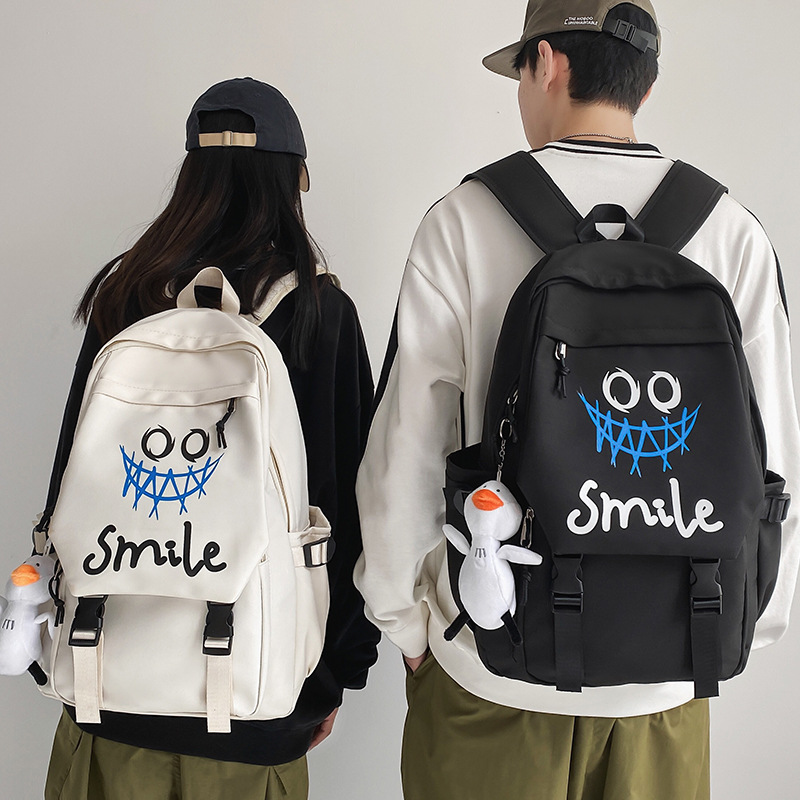 Picture of Schoolbags for Men, College Students, Fashionable Letter Backpacks, Primary School Students, Junior High School Students, High School Students, Wholesale High-Quality Girls