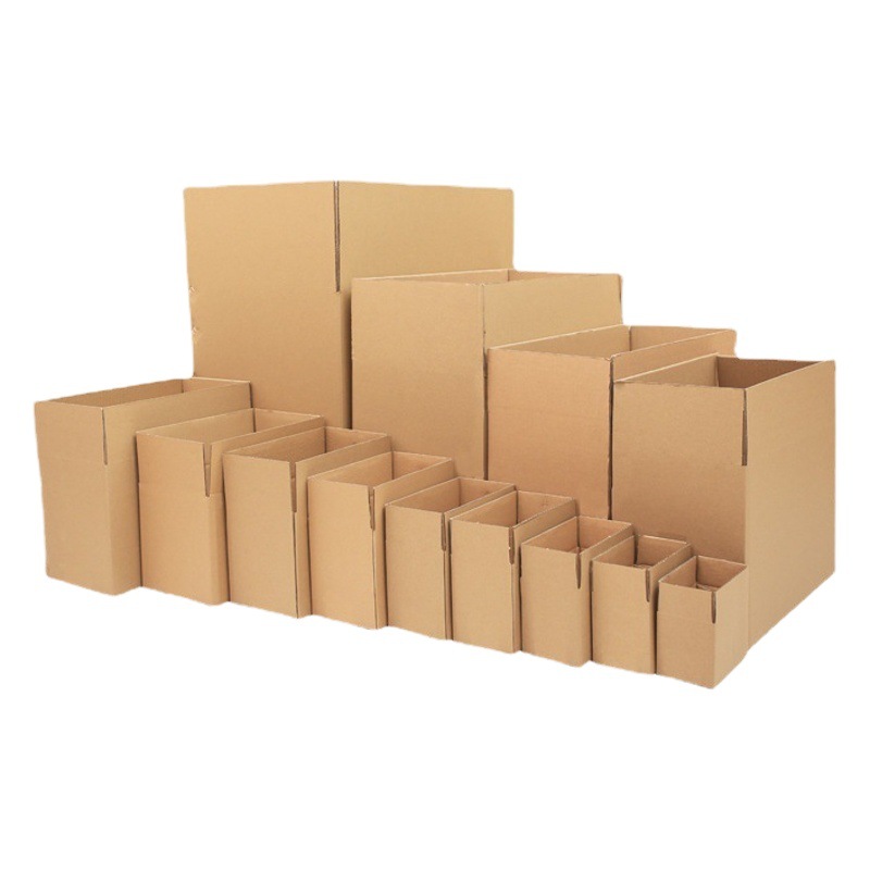 Carton packing box express postal carton special hard moving packing rectangular corrugated aircraft box carton wholesale