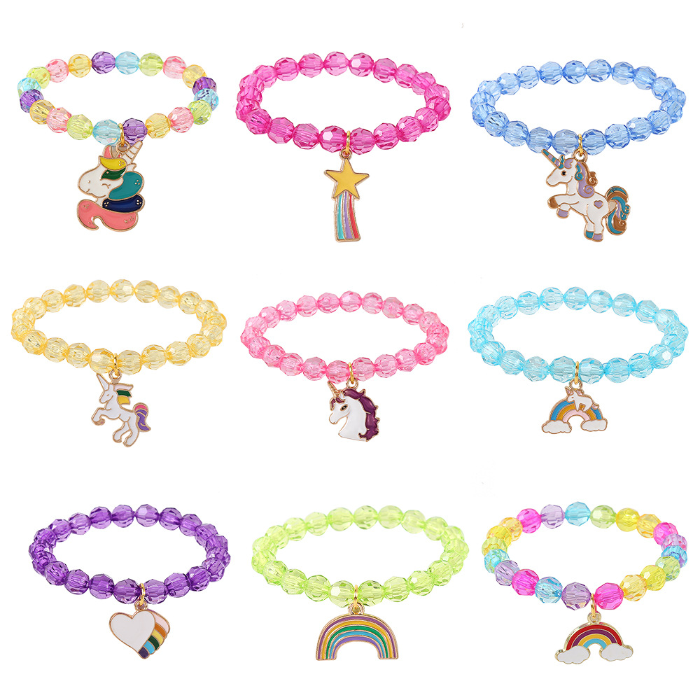 Picture of Cross-Border Hot-Selling New Cartoon Children's Bracelets, Cute Baby Bracelets, Little Girl Bracelets, Girls' Jewelry Wholesale