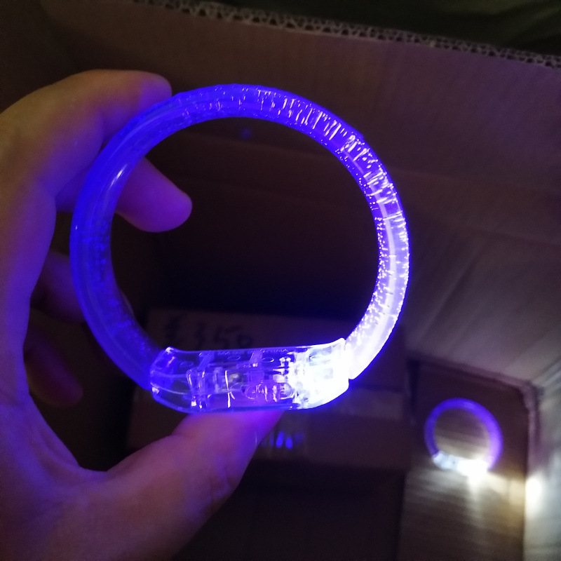 Picture of Concert Luminous Bracelet Acrylic Led Flash Bracelet Support Fluorescent Bracelet Event Cheering Props Logo