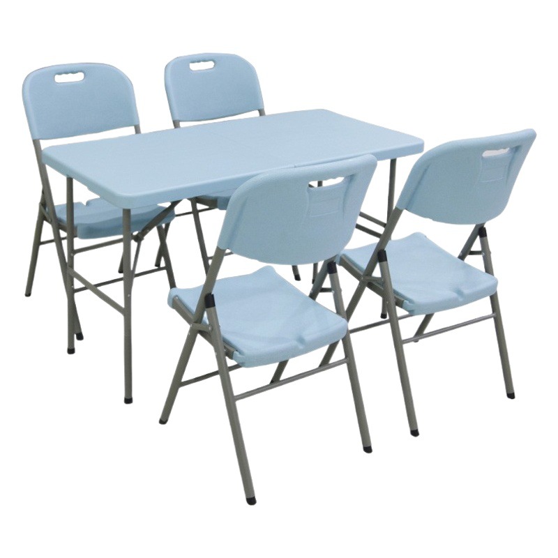 Picture of Cross-border Wholesale Folding Table Night Market Stall Special Table Outdoor Camping Long Table Household Desk Dining Table Plastic Net