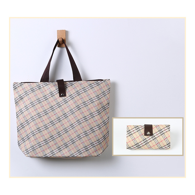 Picture of Oxford Cloth Foldableing Shopping Bag Satchel Shopping Bag Satchel Advertising Environmentally Friendly Foldableable Grocery Shopping Bag Customization