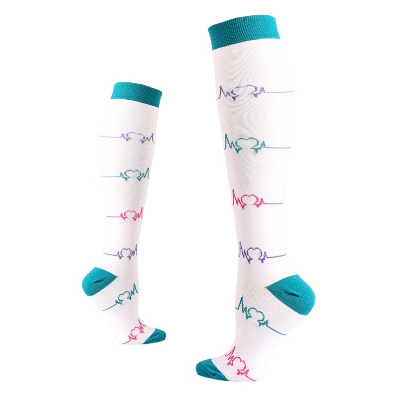 European and American Sports Elastic Compression socks Outdoor Sports High Long Barrel Running Compression socks