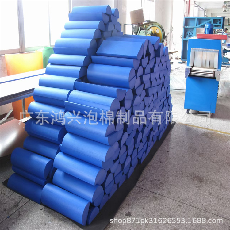 Special-shaped green high foaming cold hot pressing molding eva wire cutting grinding processing eva grinding ball molding