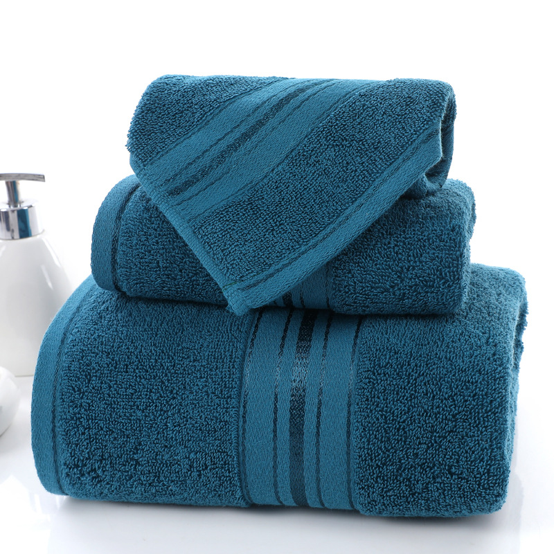 Picture of Cotton Thickened Large 70*150 Adult Large Towel Tube Top Bath Towel Soft Absorbent Men's Hotel Bath Face Towel