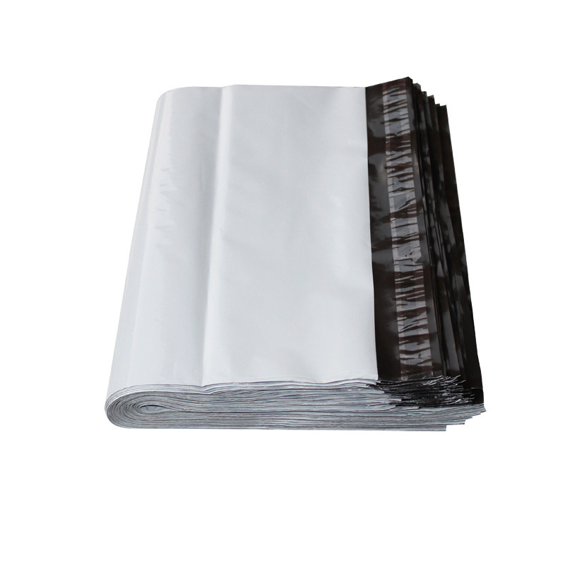 Picture of Milky White Express Bag Thickeneded Express Packaging Bag Waterproof Clothing Packaging Bag Logistics Parcel Bag Discount Wholesale
