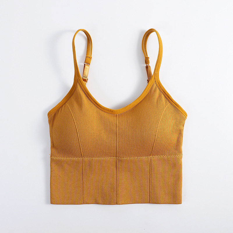 Picture of Kaka Large U-Shaped Beautiful Back Wrapped Chest Tube Top with Sling Without Steel Ring Push-Up Sports Bottoming Intimates Vest for Women