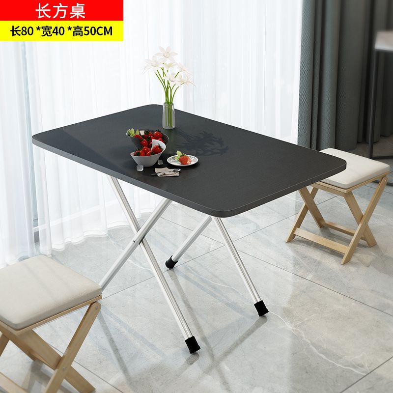 Picture of Wholesale Folding Table Dining Table Home Small Dining Table Portable Outdoor Folding Stalling Table Square Dormitory Simple