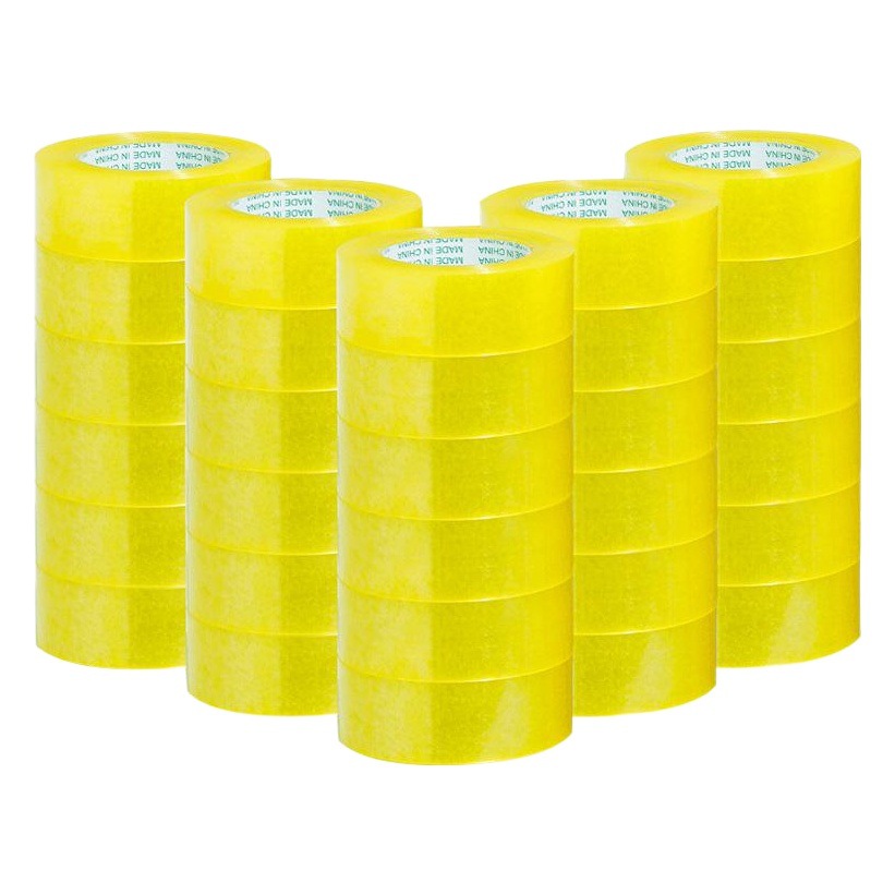 Transparent Tape, Large Roll, Full Box, for Courier Sealing and Packaging, 4.5cm Wide, Suitable for Packaging Sealing Machines, 5.0cm, High Temperature Resistant