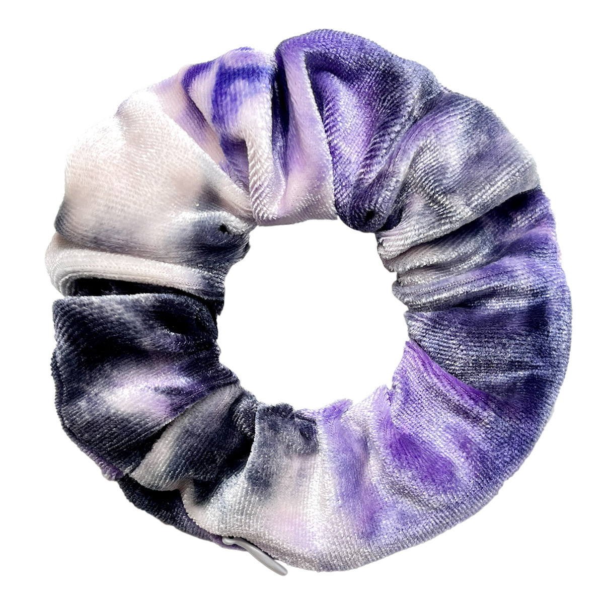 Picture of European and American Tie-Dye Korean Velvet Zipper Hair Band Cross-Border E-Commerce Amazon Aliexpress Headband Wholesale 46 Colors