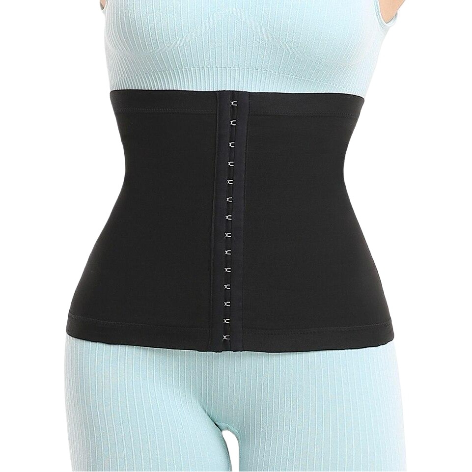 New Sweat Belt Abdominal Belt Plastic Belt Fitness Sauna Sweat Belt Three-row Buckle Belt Body Shaping Clothes