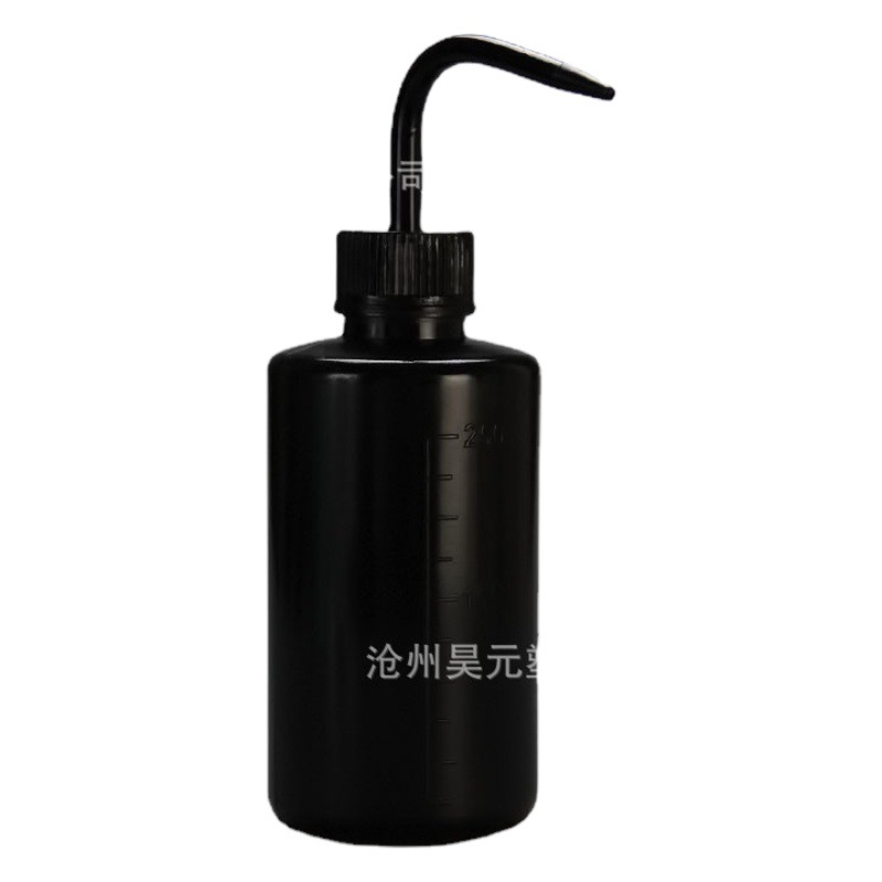 250ml washing bottle washing bottle white head pointed mouth washing bottle plastic washing bottle