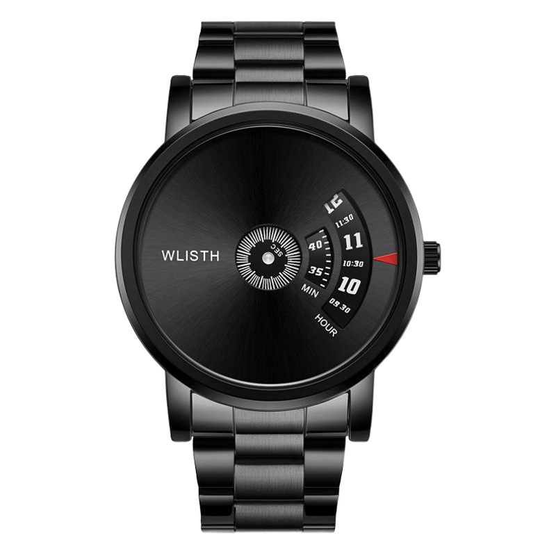WLISTH Swiss brand men's watch personalized waterproof fashion men's watch steel band foreign trade cross-border watch men