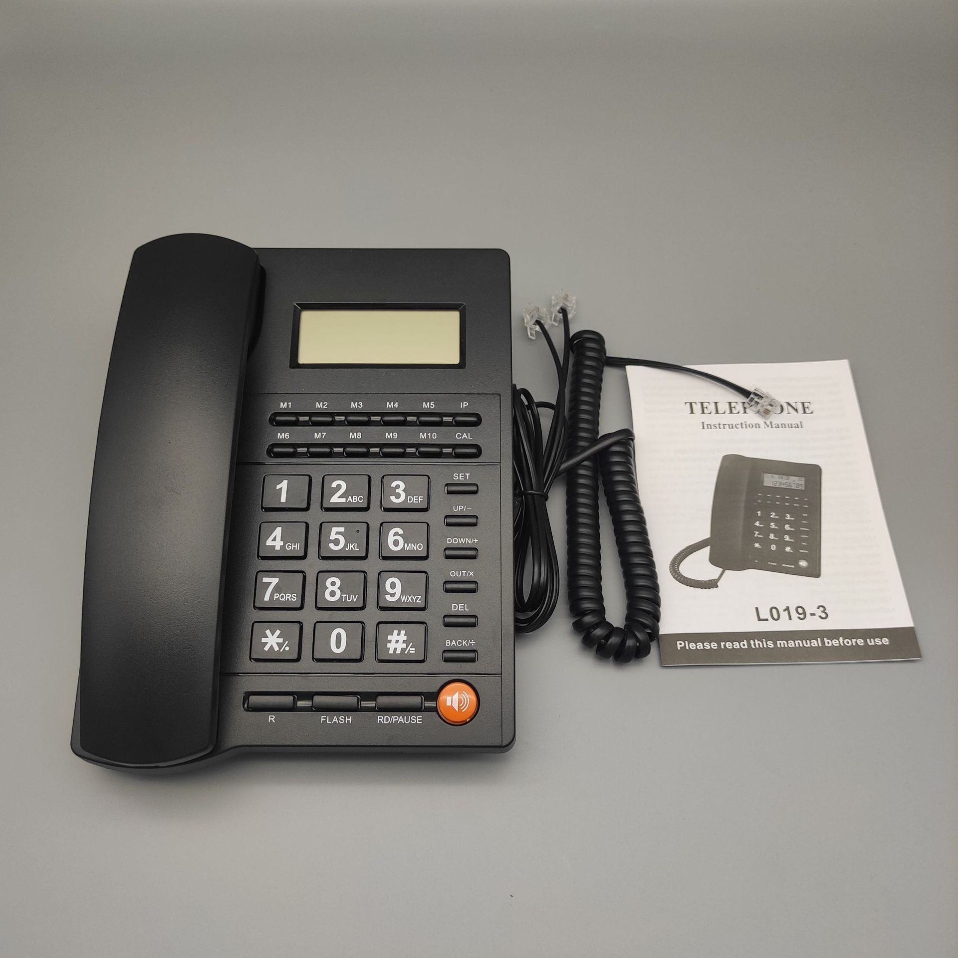 Picture of Landline Caller Id Phone, Fully Hands-Free, Suitable for Home, Hotel, Office, Plug-In, Fixed Landline
