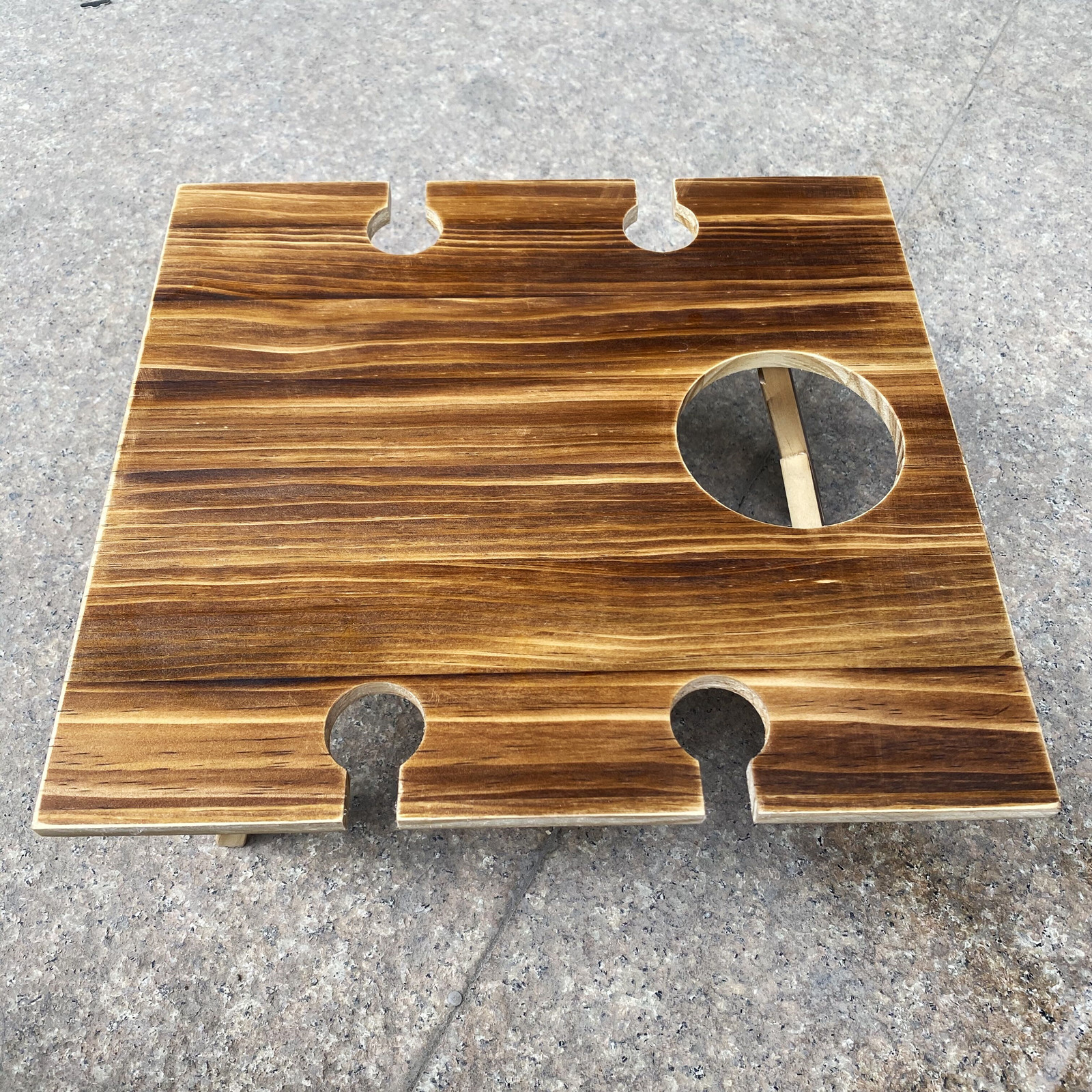Picture of Wooden folding picnic table portable picnic table Wooden outdoor folding picnic table factory