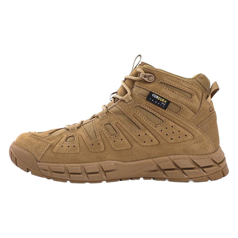 Dragon Outdoor Shoes Desert Tactical Shoes Lightweight Warm Zhongbang Hiking Mountaineering Boots for Men Wear-resistant