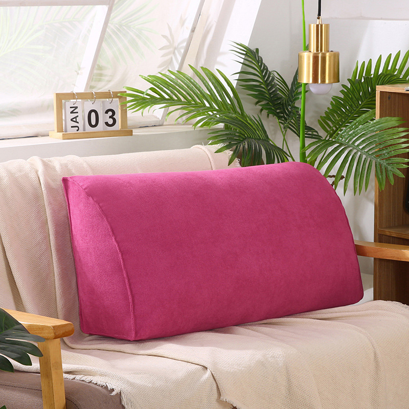 Picture of Living Room Single Double Triple Combo Imperial Concubine Sofa Cushion Hard Sponge Large Backrest Triangular Cushion Removable and Washable