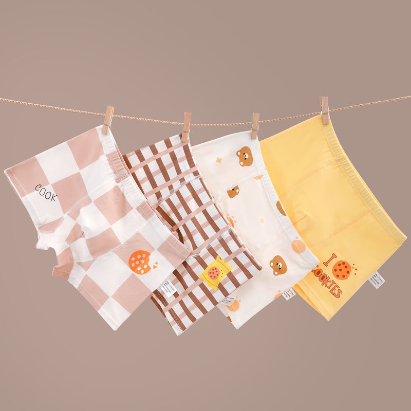 Picture of New Class A combed cotton boys' underwear cotton children's underwear boxer shorts baby boxer shorts children's shorts