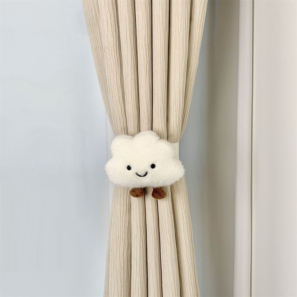 Picture of Cartoon curtain strap cute cartoon curtain fixing artifact strap children's room gauze curtain strap