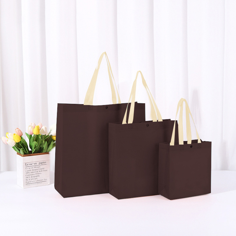 Picture of Customized Non-Woven Fabric Tote Bags for Women's Clothing Stores, Small Batch Logo Printing, Eco-Friendly Non-Woven Bags