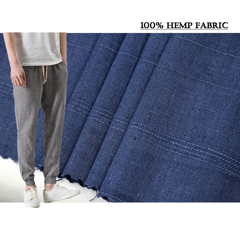 Woven Hemp Fabric 135g Pure Hemp Fabric Hemp Hemp Shirt dress Hanfu Clothing Fabric