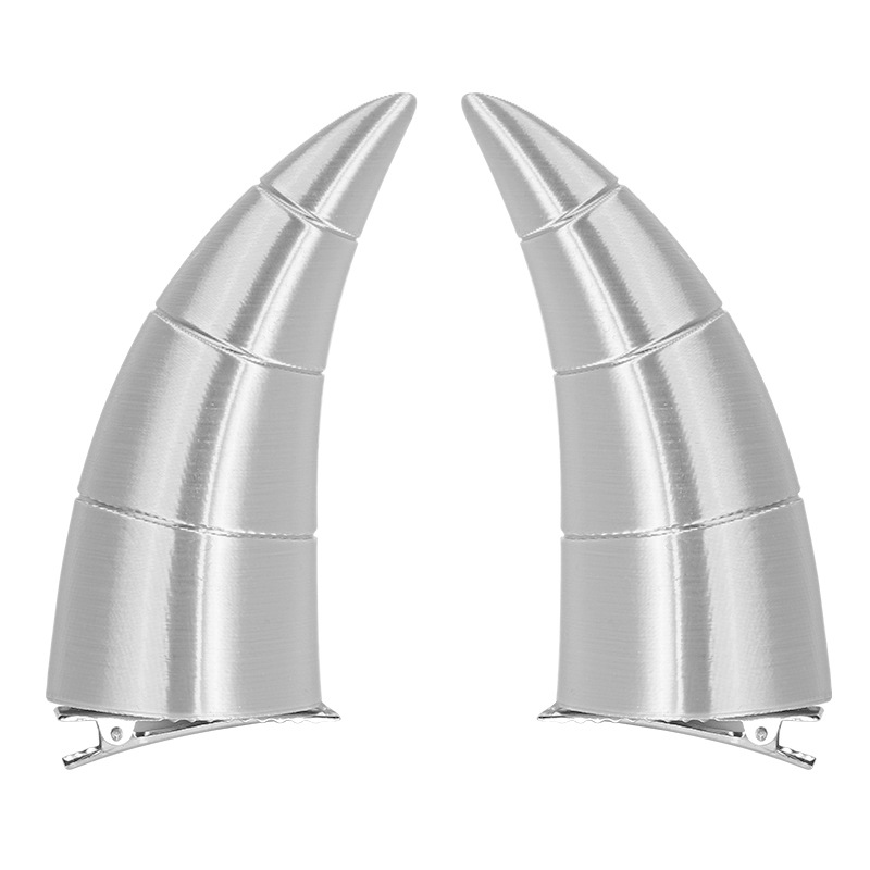 Picture of cosplay Universal Black Devil Horn Horn Halloween Headwear Accessories Props Cos Anime Hairpin 3D Headwear