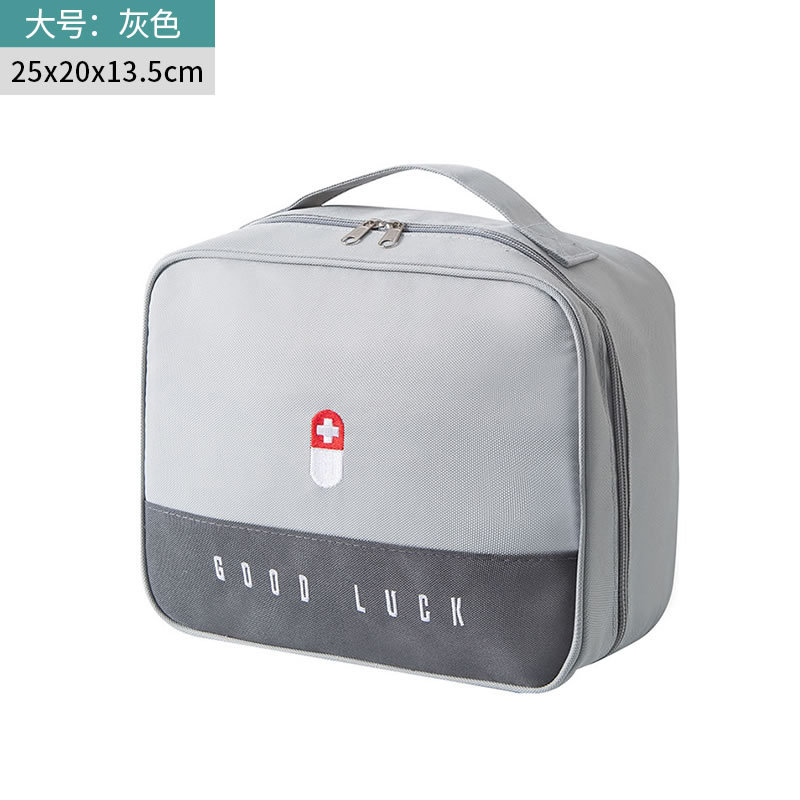 Picture of Portable Emergency Kit, Outdoor Car-Mounted Medicine Kit, Household Emergency Kit, Large-Capacity Epidemic Prevention Medicine Storage Bag