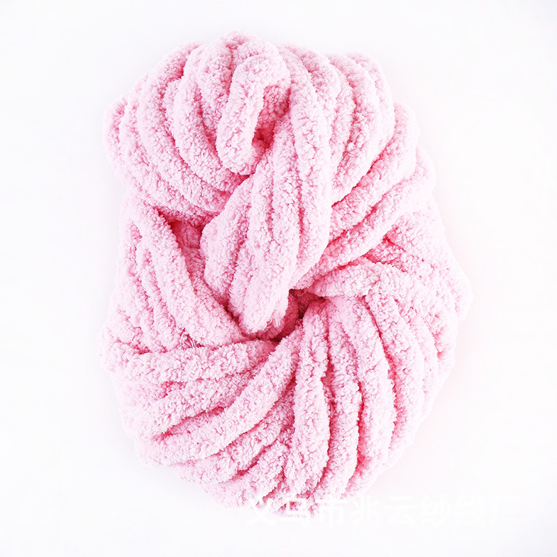 Picture of Extra thick ice bar thread cat tail Iceland thread hand-woven DIY scarf blanket floor mat cat nest sofa cushion line