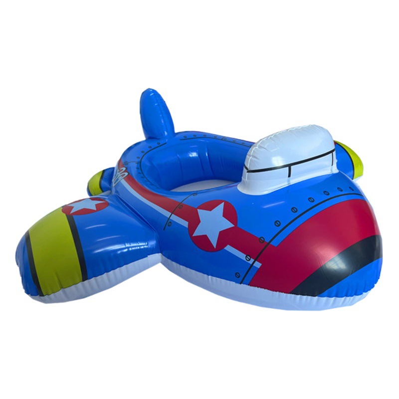 Cross-border Children Inflatable Aircraft Car Life Buoy Baby Seat Baby Underarm Ring Water Toy Swimming Ring