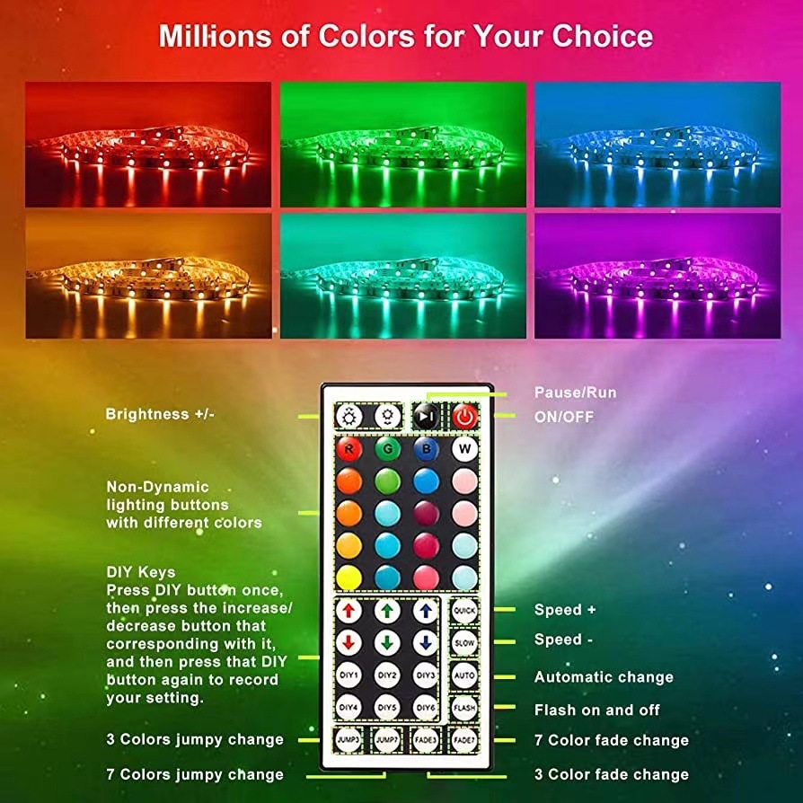 Picture of AliExpress cross-border e-commerce popular RGB light bar controller Bluetooth mini controller USB Bluetooth controller