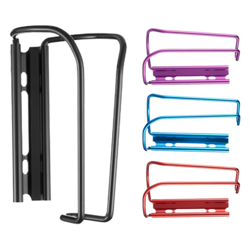 Bicycle Aluminum Alloy Water Kettle Rack Mountain Bike Road Bike Universal Hollow Water Cup Rack Bicycle Accessories Riding Equipment