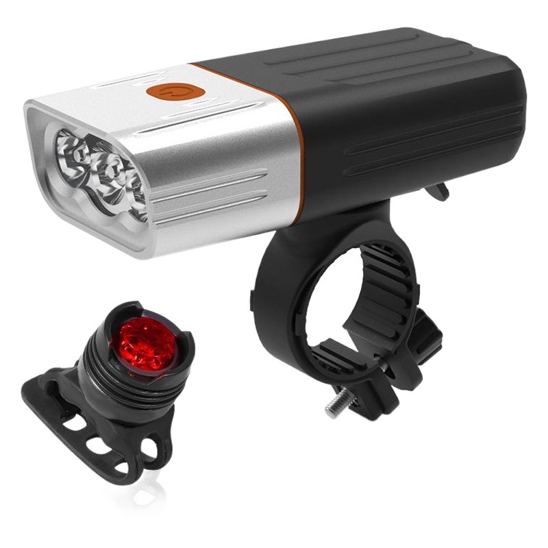 TV3 Bicycle Light Headlight Charging Strong Light Flashlight Riding Equipment Bicycle Night Riding Accessories Light Mountain Bike Light