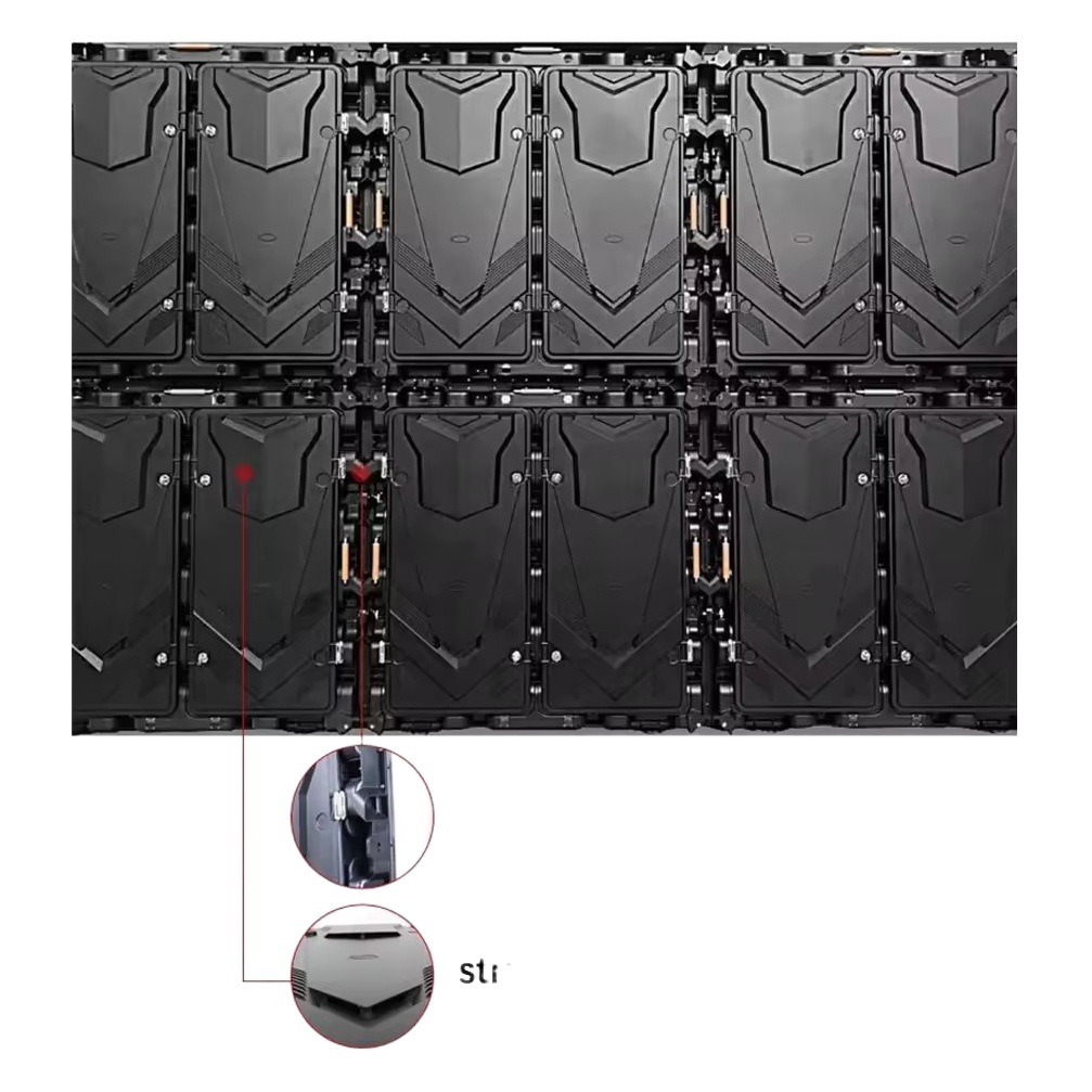 Picture of P2.5P3.076 P4 P5 outdoor rental Led display 960x960mm digital sign LED electronic screen