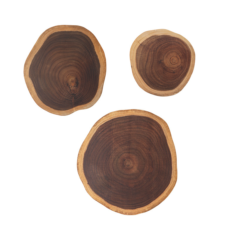 Picture of Creative Simple Solid Wood Cutting Board Natural Acacia Cutting Board Cutting Board Cutting Board Fruit Cutting Board Original Cutting Board
