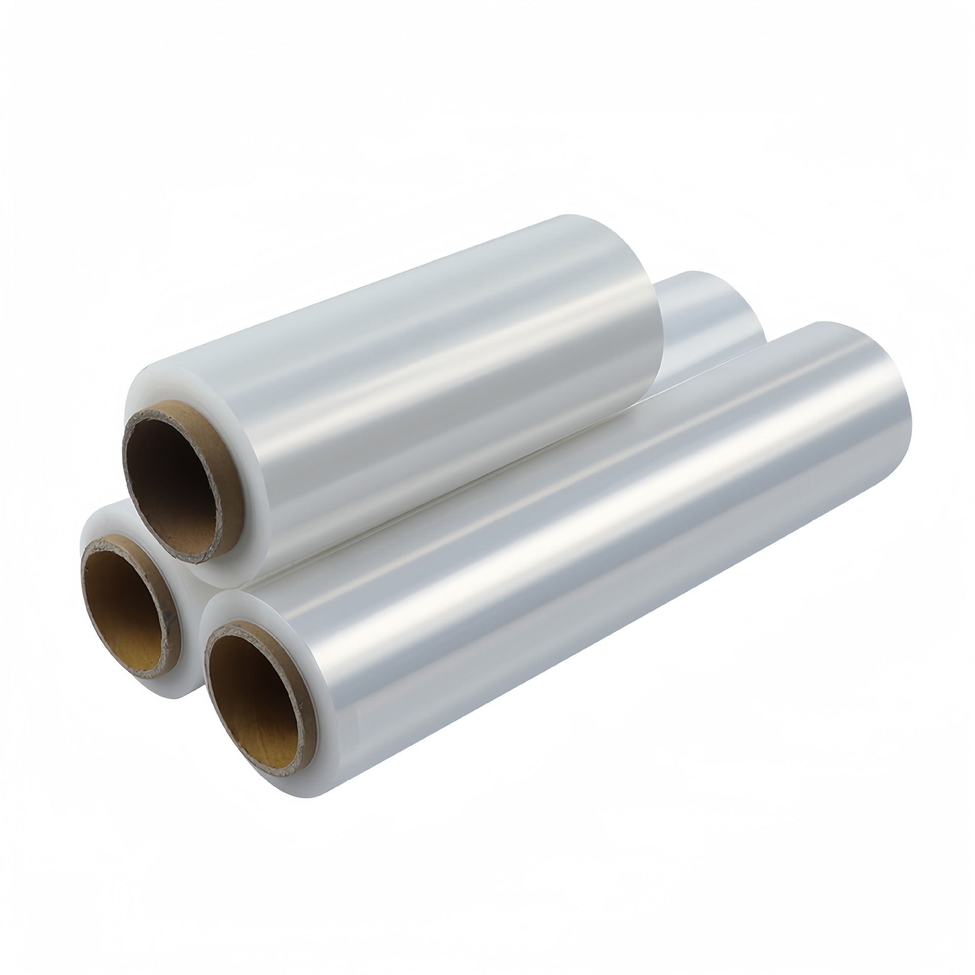 Picture of Takeaway Packaging and Sealing Small Rolls of Stretch Film Packaging Film, Jiangsu Manufacturer Can Provide On-Site Debugging of Industrial-Grade Pe Film