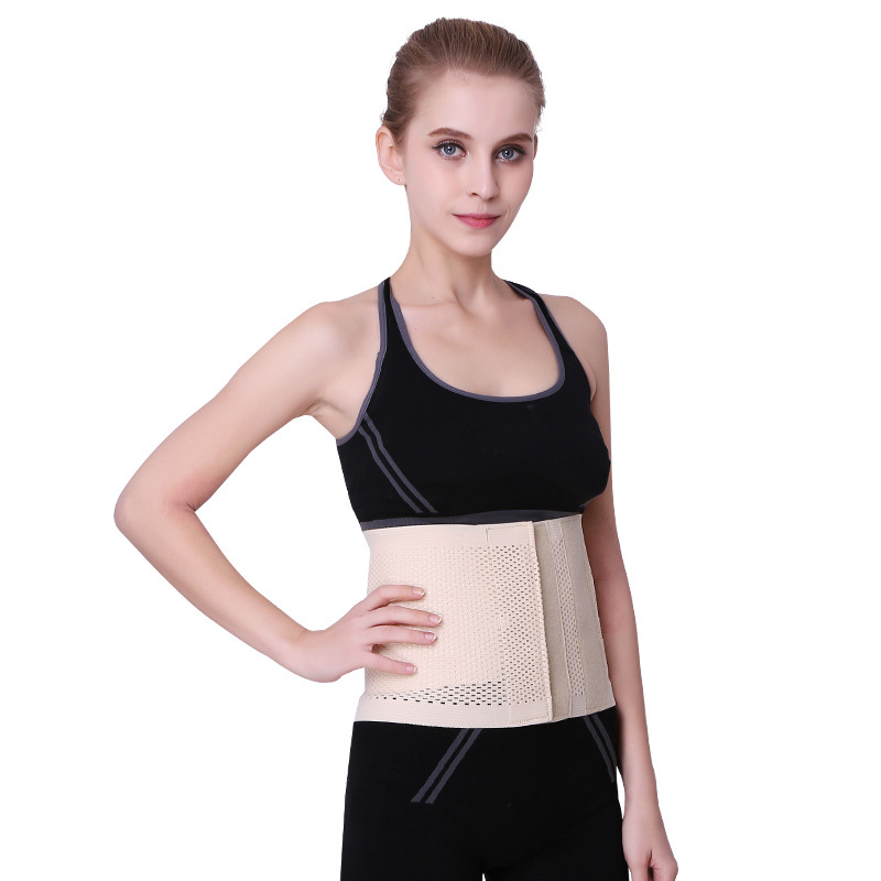 Picture of Factory wholesale breathable massage waist belt support abdomen belt postpartum mother waist belt