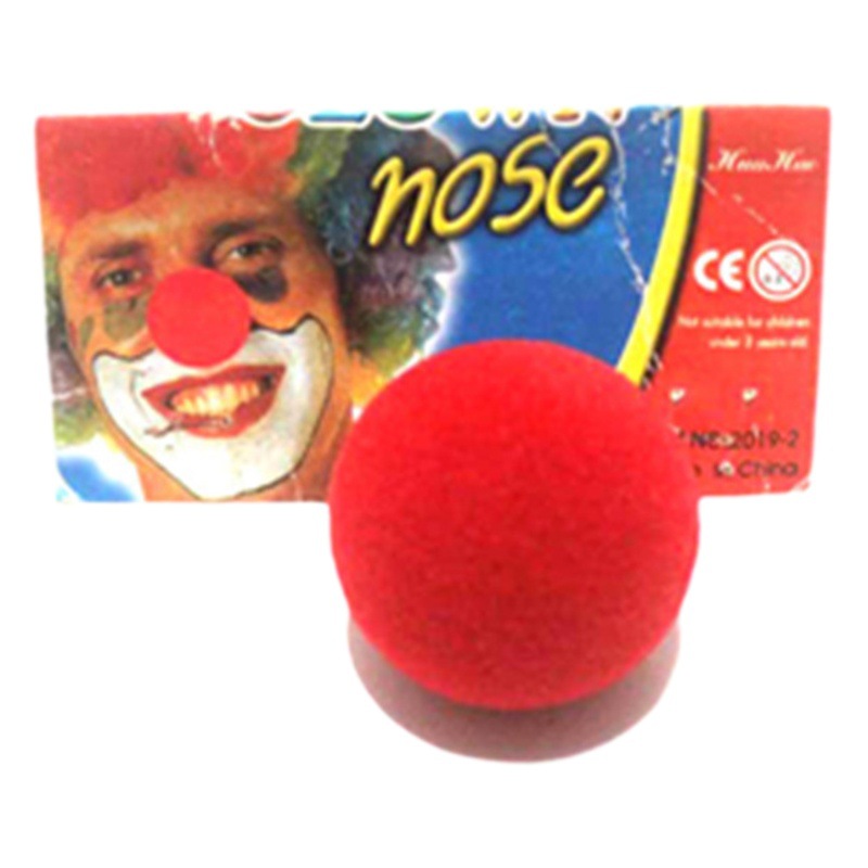 Halloween Clown Performance Props Clown Nose April Fool's Day Funny Funny Red Nose Big Nose Photography Props