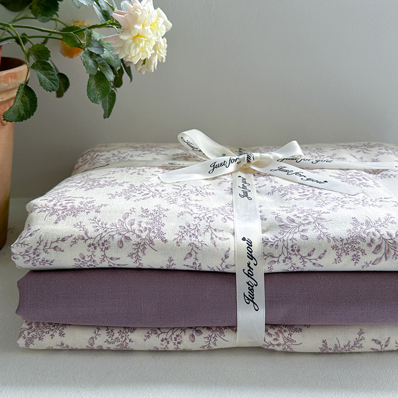 Live Broadcast Explosions Class A Maternal and Infant Grade Cotton Double-layer Yarn Four-piece Cotton Quilt Cover Student Children's Bed Three-piece Set