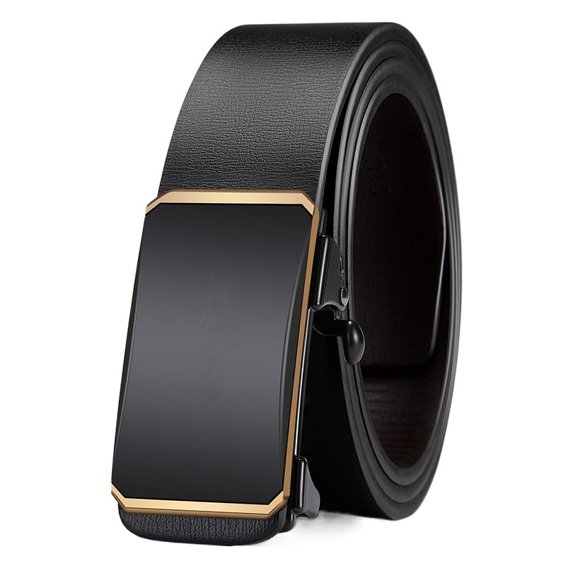 Shake the sound fast hand video number 12 zodiac toothless PU men's automatic buckle belt wear belt a large number of in stock
