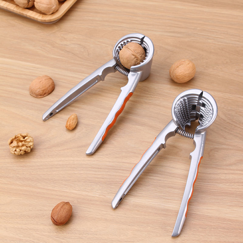 Picture of Walnut clip new funnel-shaped double-mouth walnut clip double-mouth nut clip multi-functional nut hazelnut clip walnut tongs