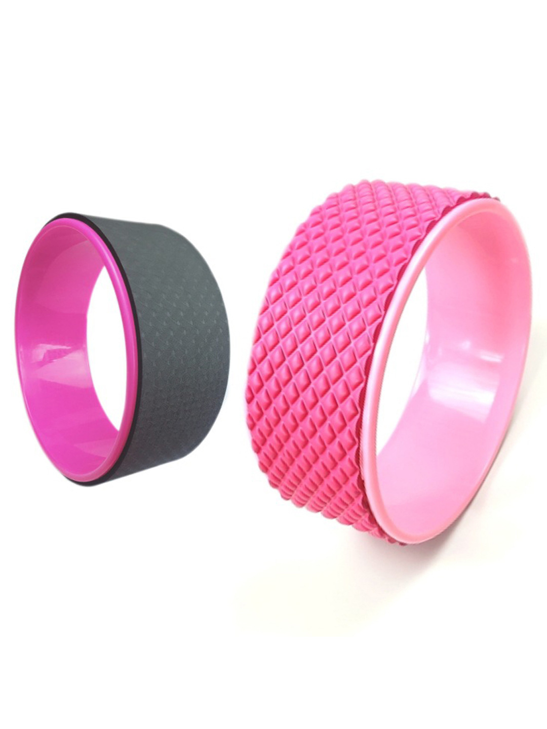 Picture of Upgraded 3D Floating EVA Yoga Wheel Back Curved Beauty Back Artifact Massage Roller Yoga Fitness Supplies