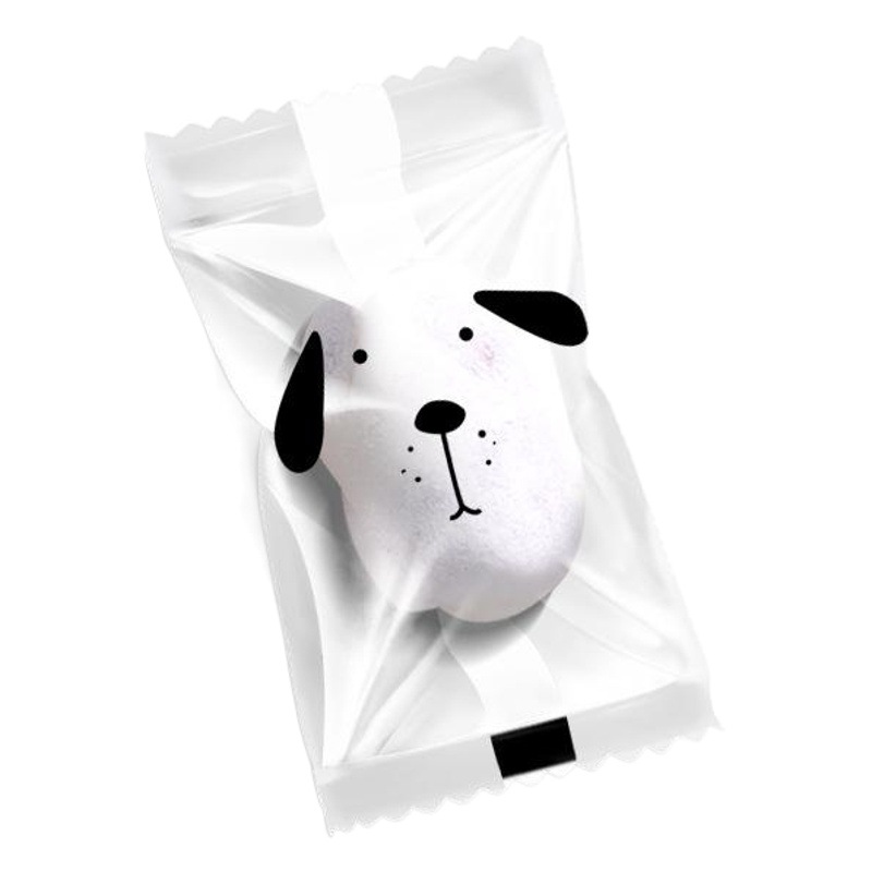 Jujube Button Biscuit Packaging Bag Snowflake Crisp Transparent Machine Seal Baking Cookie Mini Bag Cranberry Candy Bag