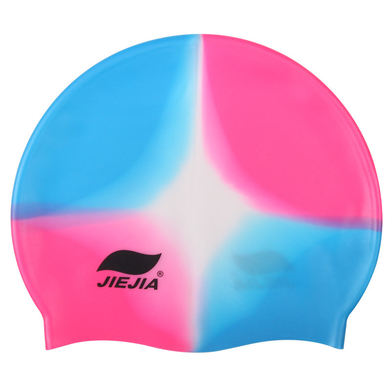 Picture of JIEJIA JIEJIA silicone cap genuine goods adult swimming cap in stock wholesale SC monochrome MC mixed color silicone swimming cap