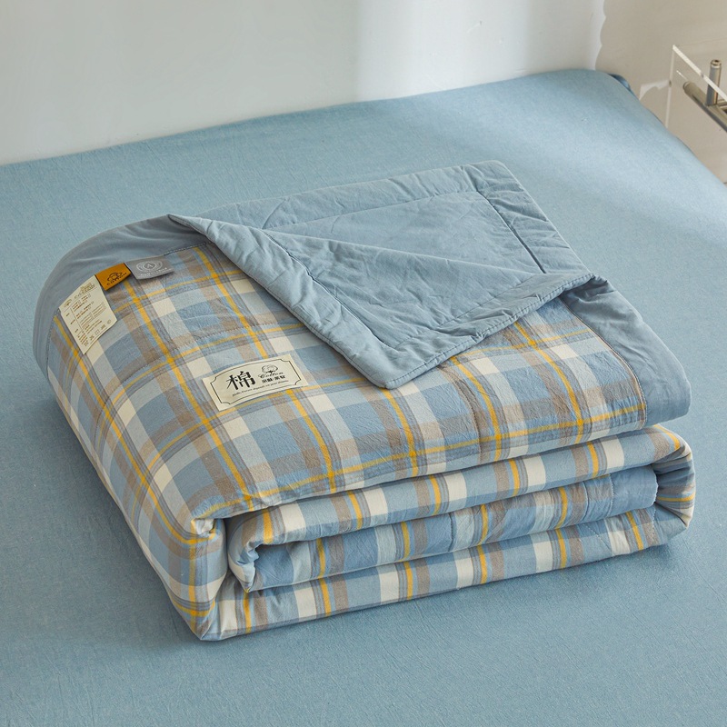 Xinjiang Cotton Summer Cool Quilt Summer Machine Washable Air-conditioning Quilt Student Dormitory Summer Quilt Single Double Thin Quilt Gift Quilt
