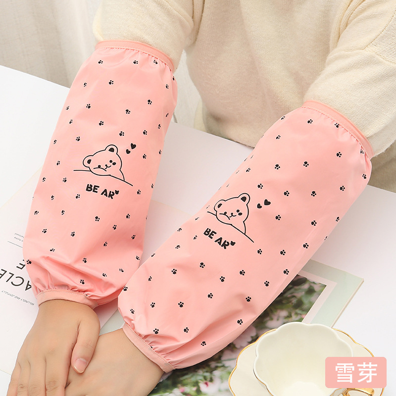 Picture of New Waterproof Sleeve Women's Long Fashion Cartoon Sleeve Anti-Oil Stain Household Sleeve Tube Wholesale for Adults and Students