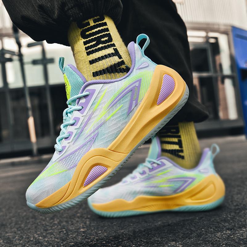 Mandarin Duck Basketball Shoes for Men and Women Couple 2025 Summer New Outdoor Fashion Casual sneaker Anti-slip Tide Shoes